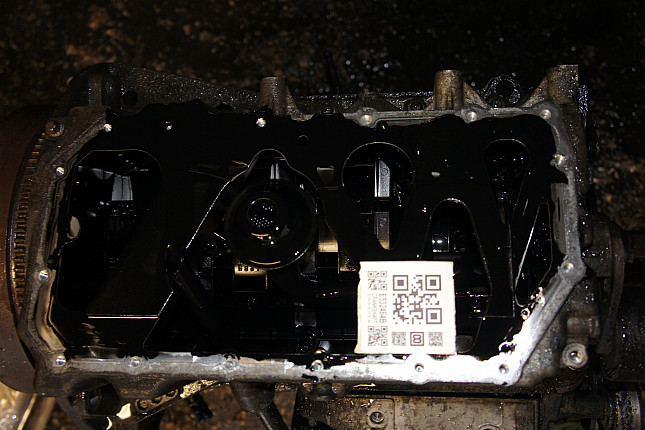 Фотография блока двигателя без поддона (коленвала) LAND ROVER 204d3