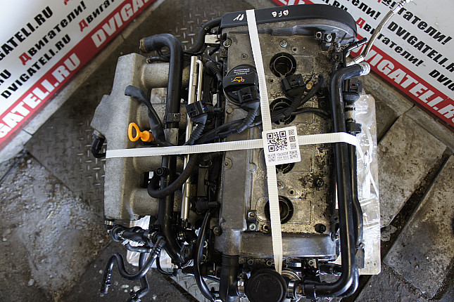 Фотография контрактного двигателя сверху Audi BFB