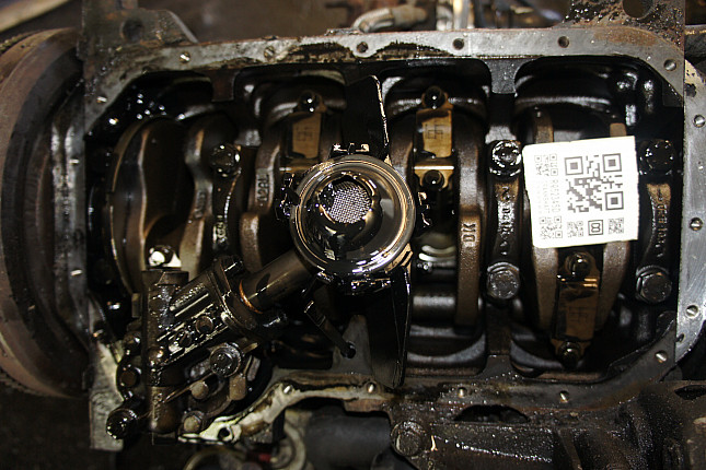 Фотография блока двигателя без поддона (коленвала) VW 1z