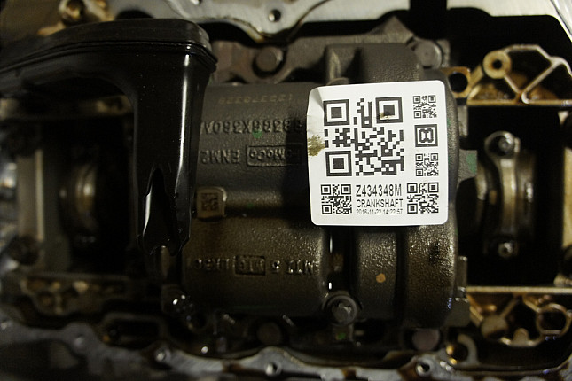 Фотография блока двигателя без поддона (коленвала) Land Rover 204PT