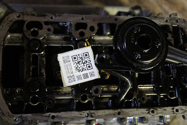 Фотография блока двигателя без поддона (коленвала) Peugeot 9HZ (DV6TED4)
