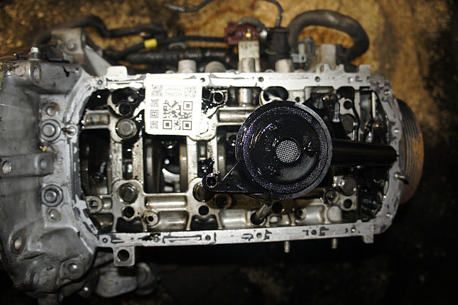 Фотография блока двигателя без поддона (коленвала) FORD G8DA