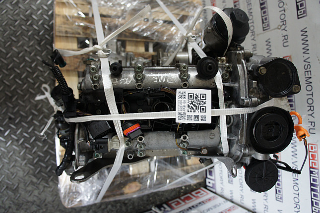 Фотография контрактного двигателя сверху SKODA BME