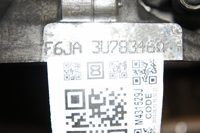 Номер двигателя и фотография площадки FORD F6JA