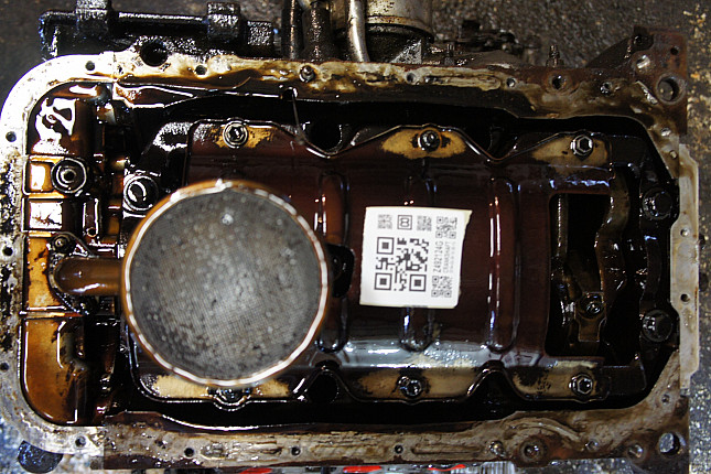 Фотография блока двигателя без поддона (коленвала) TOYOTA 3VZ-FE