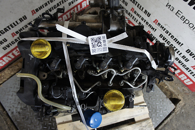 Фотография контрактного двигателя сверху Renault K9K 832