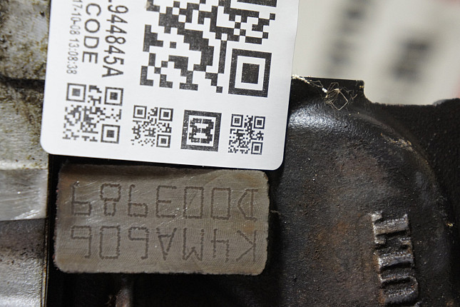 Номер двигателя и фотография площадки Dacia K4M 606