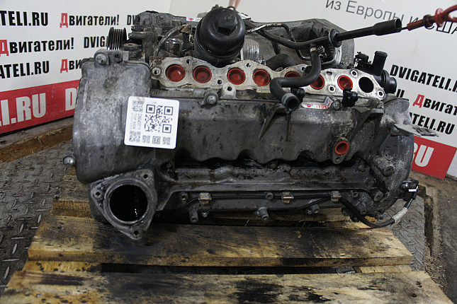 Фотография контрактного двигателя сверху Mercedes OM 668.914