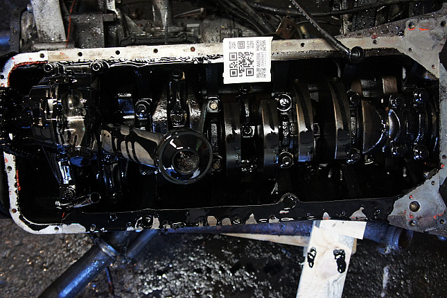 Фотография блока двигателя без поддона (коленвала) MERCEDES-BENZ OM 602.940