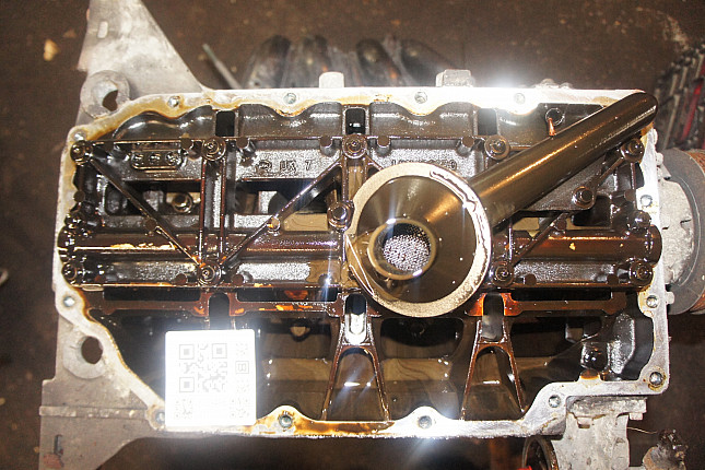 Фотография блока двигателя без поддона (коленвала) ROVER 14K4F