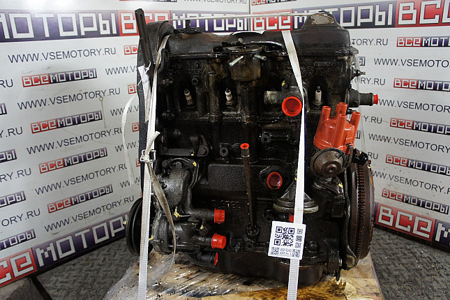 Двигатель вид с боку VW GU