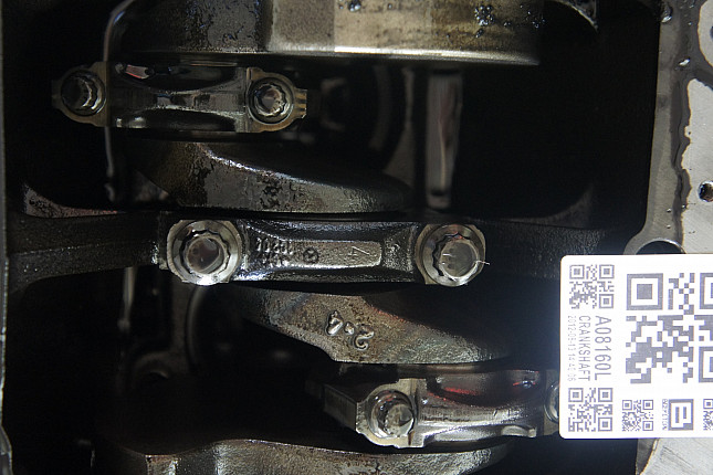 Фотография блока двигателя без поддона (коленвала) KIA G4FA