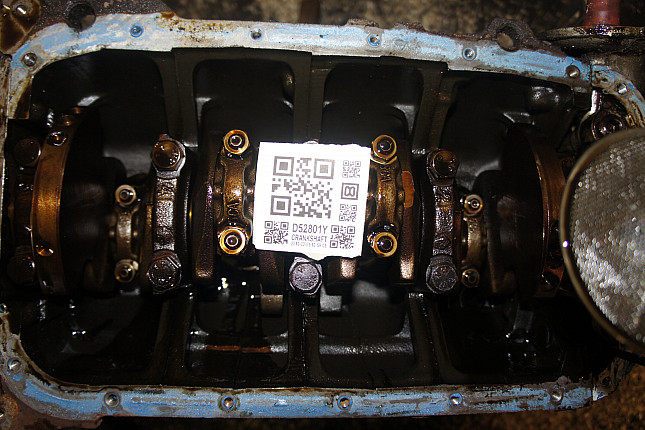 Фотография блока двигателя без поддона (коленвала) HYUNDAI G4D1R