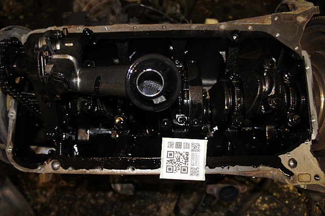 Фотография блока двигателя без поддона (коленвала) MERCEDES-BENZ OM 601.942