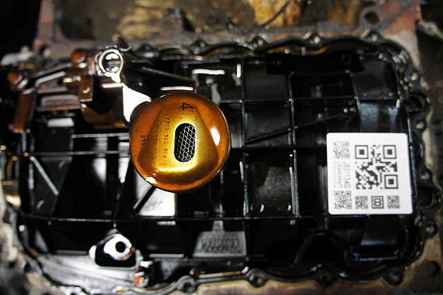 Фотография блока двигателя без поддона (коленвала) RENAULT F4RC744