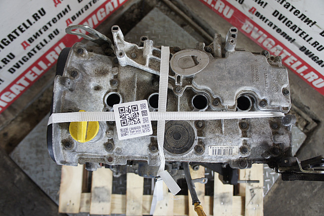 Фотография контрактного двигателя сверху Dacia K4M 606