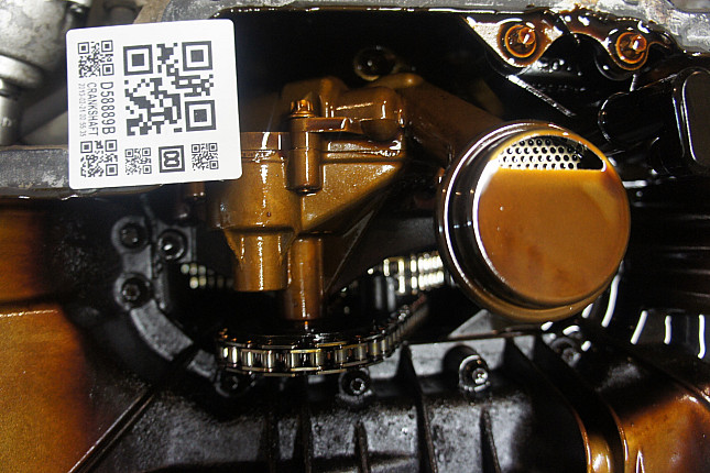 Фотография блока двигателя без поддона (коленвала) MERCEDES-BENZ M 112.941