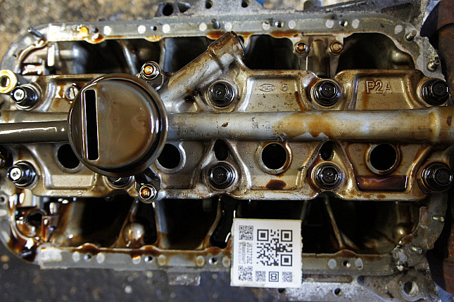 Фотография блока двигателя без поддона (коленвала) HONDA D14Z4