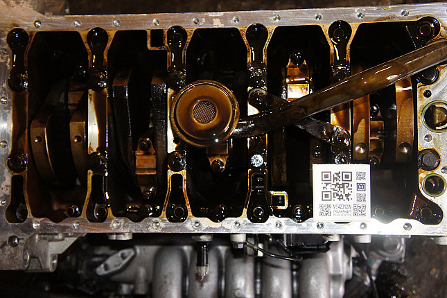 Фотография блока двигателя без поддона (коленвала) VOLVO B 5252S