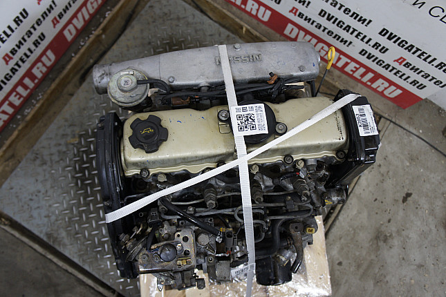 Фотография контрактного двигателя сверху Nissan CD20 