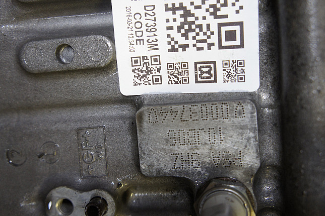 Номер двигателя и фотография площадки Peugeot 9HZ (DV6TED4)