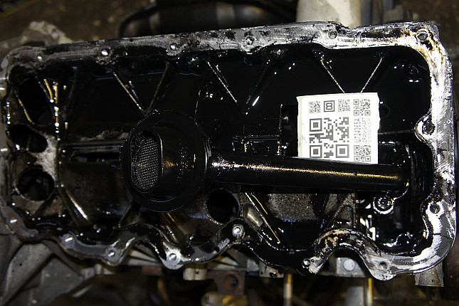 Фотография блока двигателя без поддона (коленвала) Ford EYDC