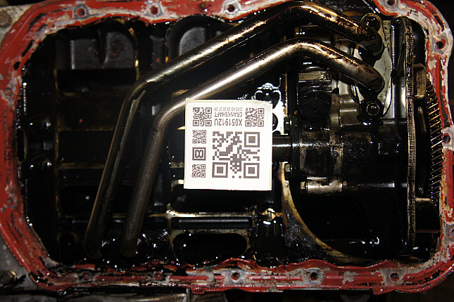 Фотография блока двигателя без поддона (коленвала) MAZDA RF5C